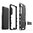 Slim Armour Tough Shockproof Case & Stand for Huawei Y5 (2018) - Black